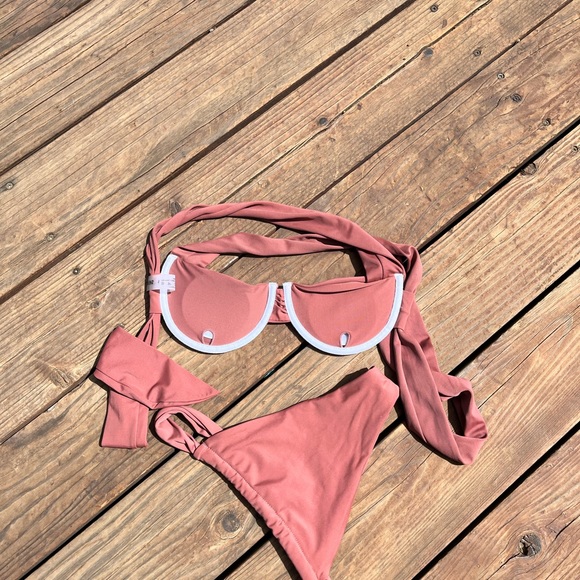 Shein Mauve Bikini Set, small - Picture 4 of 5